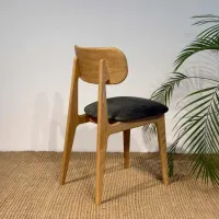 Scaun de bucătărie Mobicasa Polo Textil/ Rustic Gray photo 7