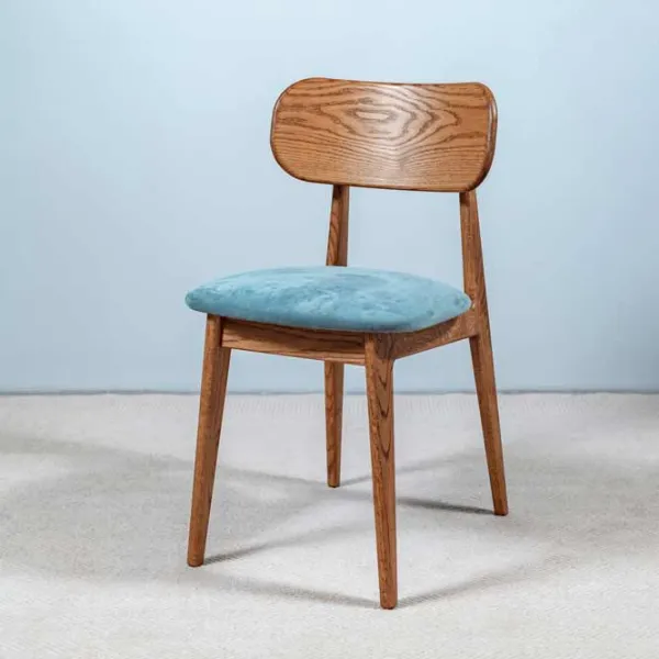 Scaun de bucătărie Mobicasa Polo Textil/ Rustic Blue photo 2 Scaun de bucătărie Mobicasa Polo Textil/ Rustic Blue photo 2