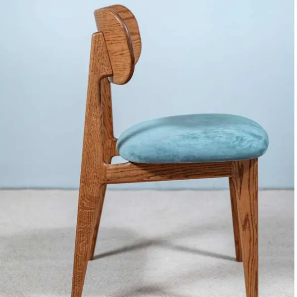 Scaun de bucătărie Mobicasa Polo Textil/ Rustic Blue photo 3 Scaun de bucătărie Mobicasa Polo Textil/ Rustic Blue photo 3