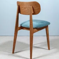 Scaun de bucătărie Mobicasa Polo Textil/ Rustic Blue photo 4