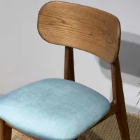 Scaun de bucătărie Mobicasa Polo Textil/ Rustic Blue photo 7