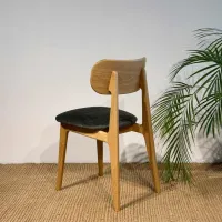Scaun de bucătărie Mobicasa Polo Textil/ Natural Green photo 2
