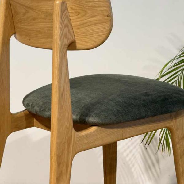 Scaun de bucătărie Mobicasa Polo Textil/ Natural Green photo 3 Scaun de bucătărie Mobicasa Polo Textil/ Natural Green photo 3