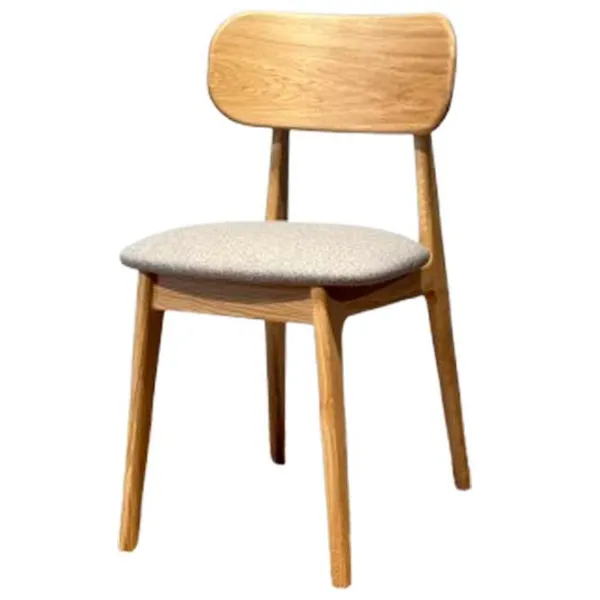 Кухонный стул Mobicasa Polo Textil/ Натуральный Серый photo 1 Кухонный стул Mobicasa Polo Textil/ Натуральный Серый photo 1