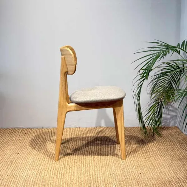 Кухонный стул Mobicasa Polo Textil/ Натуральный Серый photo 6 Кухонный стул Mobicasa Polo Textil/ Натуральный Серый photo 6