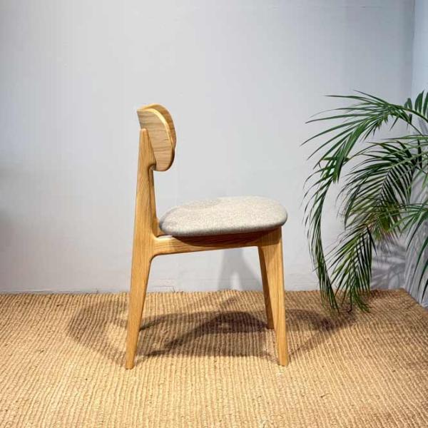 Кухонный стул Mobicasa Polo Textil/ Натуральный Серый photo 6 Кухонный стул Mobicasa Polo Textil/ Натуральный Серый photo 6