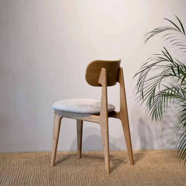 Scaun de bucătărie Mobicasa Polo Textil/ Natural Gray photo 6 Scaun de bucătărie Mobicasa Polo Textil/ Natural Gray photo 6