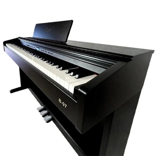Цифровой пиан Flame B97-BK Акустический / 88 клавиш / Split / Черный photo 7