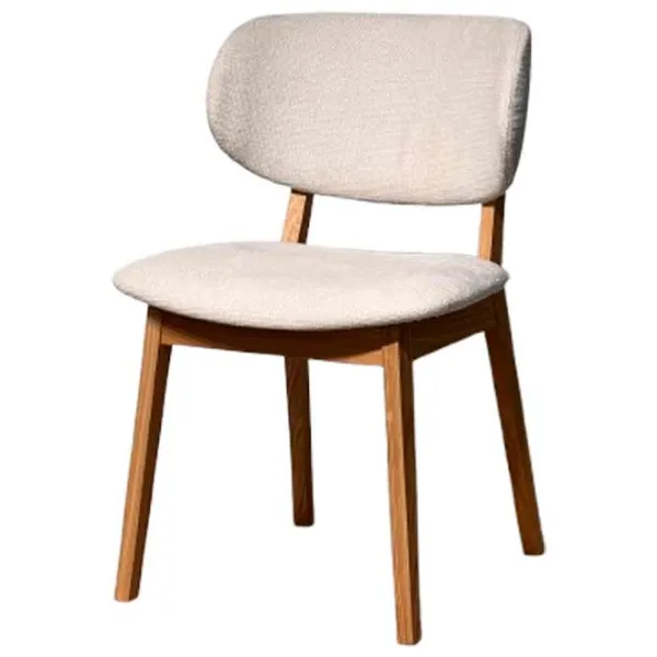 Scaun de bucătărie Mobicasa Arno Textil/ Natural Gray photo 1 Scaun de bucătărie Mobicasa Arno Textil/ Natural Gray photo 1