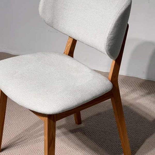 Scaun de bucătărie Mobicasa Arno Textil/ Natural Gray photo 6 Scaun de bucătărie Mobicasa Arno Textil/ Natural Gray photo 6