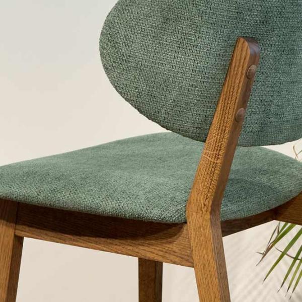 Scaun de bucătărie Mobicasa Arno Textil/ Rustic Green photo 5 Scaun de bucătărie Mobicasa Arno Textil/ Rustic Green photo 5