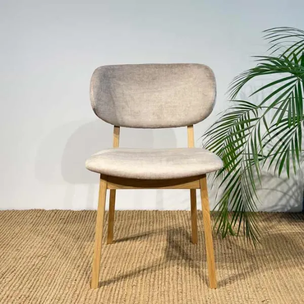 Scaun de bucătărie Mobicasa Arno Textil/ Natural Gray photo 6 Scaun de bucătărie Mobicasa Arno Textil/ Natural Gray photo 6