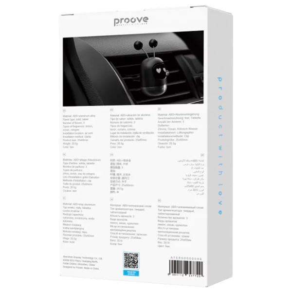 Aromatizator auto Proove Emoji Robot Lovely Cologne / / pe grila de ventilare photo 3