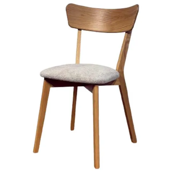 Scaun de bucătărie Mobicasa Urbano Stofă/ Natural Gray photo 1 Scaun de bucătărie Mobicasa Urbano Stofă/ Natural Gray photo 1