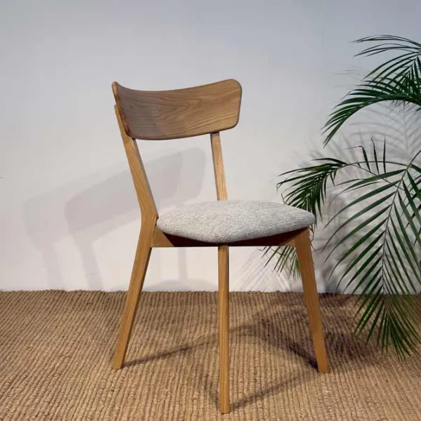 Scaun de bucătărie Mobicasa Urbano Stofă/ Natural Gray photo 2 Scaun de bucătărie Mobicasa Urbano Stofă/ Natural Gray photo 2