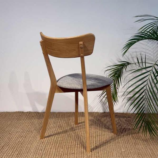 Scaun de bucătărie Mobicasa Urbano Stofă/ Natural Gray photo 3 Scaun de bucătărie Mobicasa Urbano Stofă/ Natural Gray photo 3