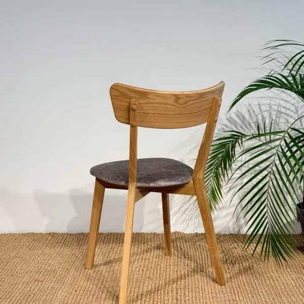 Scaun de bucătărie Mobicasa Urbano Stofă/ Natural Gray photo 3 Scaun de bucătărie Mobicasa Urbano Stofă/ Natural Gray photo 3