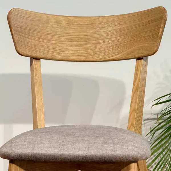 Scaun de bucătărie Mobicasa Urbano Stofă/ Natural Gray photo 4 Scaun de bucătărie Mobicasa Urbano Stofă/ Natural Gray photo 4