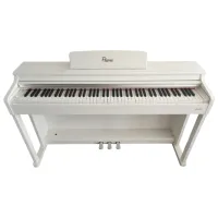 Pian electric Flame B89-WH Acustic / 88 clape / Split / White photo 2