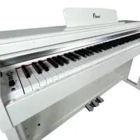 Pian electric Flame B89-WH Acustic / 88 clape / Split / White photo 5