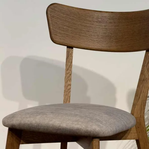 Scaun de bucătărie Mobicasa Urbano Stofă/ Rustic Gray photo 2 Scaun de bucătărie Mobicasa Urbano Stofă/ Rustic Gray photo 2