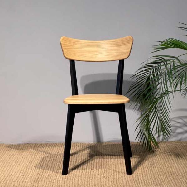 Scaun de bucătărie Mobicasa Urbano Lemn/ Black Beige photo 3 Scaun de bucătărie Mobicasa Urbano Lemn/ Black Beige photo 3