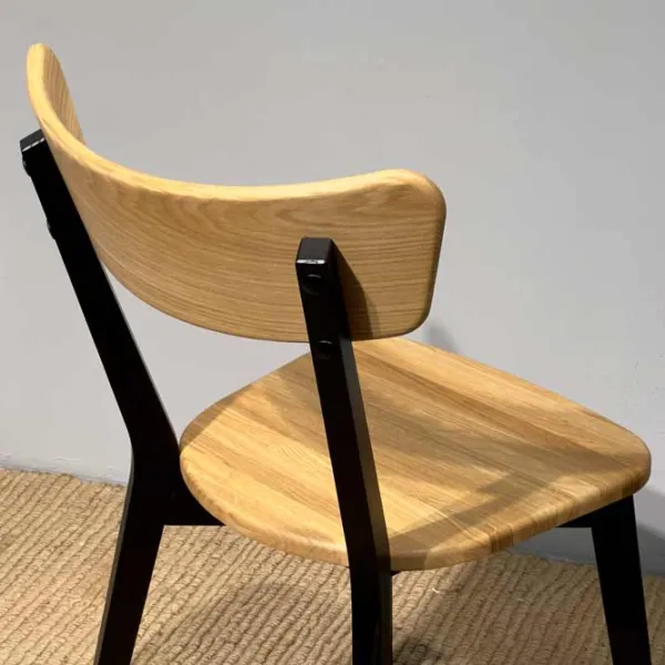 Scaun de bucătărie Mobicasa Urbano Lemn/ Black Beige photo 5 Scaun de bucătărie Mobicasa Urbano Lemn/ Black Beige photo 5