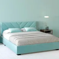 Pat My-Style my-Kira 140 x 200 cm / Placaj / Albastru deschis photo 3