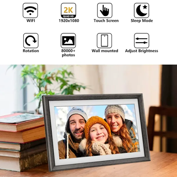 Ramă foto Frameo Wifi Digital Photo Plastic / Pe perete / Dreptunghiulară photo 3
