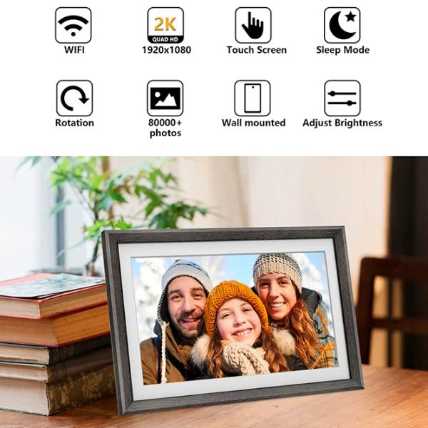 Ramă foto Frameo Wifi Digital Photo Plastic / Pe perete / Dreptunghiulară photo 3