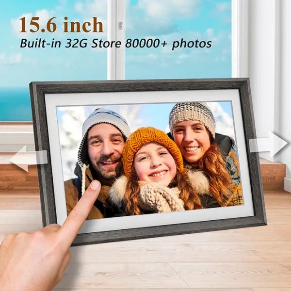 Ramă foto Frameo Wifi Digital Photo Plastic / Pe perete / Dreptunghiulară photo 4