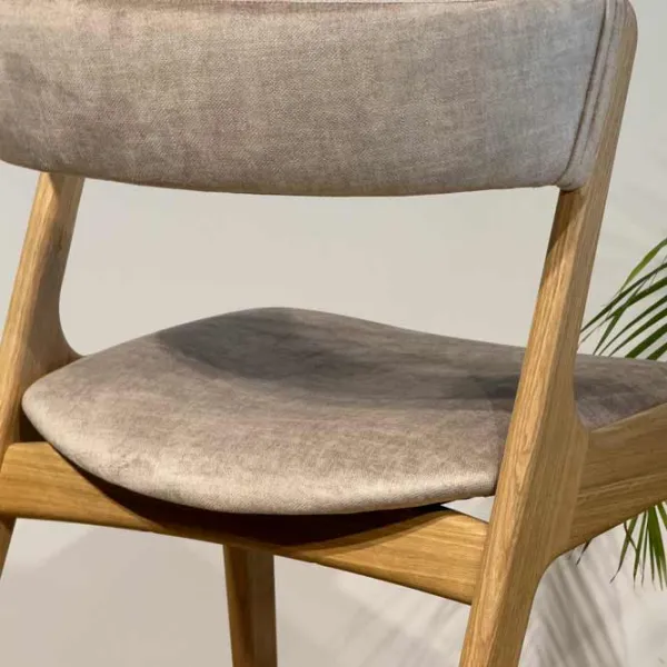 Scaun de bucătărie Mobicasa Danish Stofă/ Natural Gray photo 4 Scaun de bucătărie Mobicasa Danish Stofă/ Natural Gray photo 4