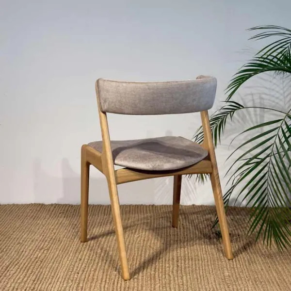 Scaun de bucătărie Mobicasa Danish Stofă/ Natural Gray photo 6 Scaun de bucătărie Mobicasa Danish Stofă/ Natural Gray photo 6