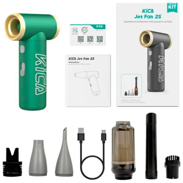 Mini ventilator Kica Jet Fan 2S Vacuum Kit Metal photo 3