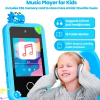 Jucărie interactivă Cute Pet Smart Phone PI Plus Dinosaur 3+ / Black Blue photo 4