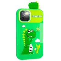 Jucărie interactivă Cute Pet Smart Phone PI Plus Dinosaur 3+ / Black Green photo 2