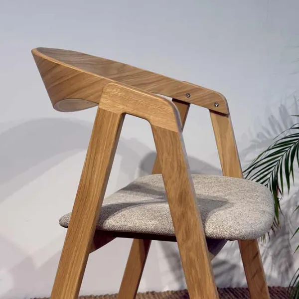 Scaun de bucătărie Mobicasa Izi Stofă/ Natural Gray photo 7 Scaun de bucătărie Mobicasa Izi Stofă/ Natural Gray photo 7