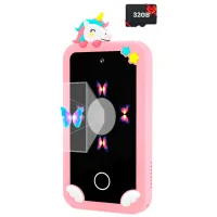 Jucărie interactivă Cute Pet Smart Phone PI Plus Unicorn 3+ / Black Pink photo 3