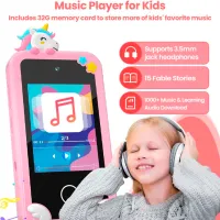 Jucărie interactivă Cute Pet Smart Phone PI Plus Unicorn 3+ / Black Pink photo 5