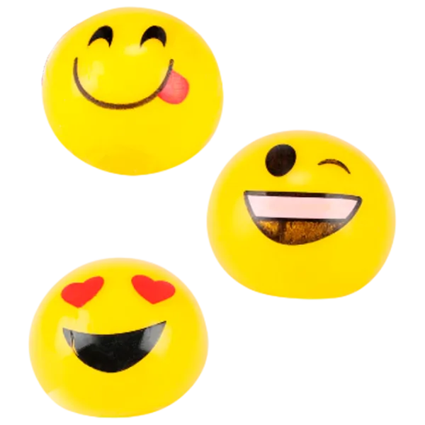 Игрушка антистресс Sportline Smile Желтый / 3+ photo 1