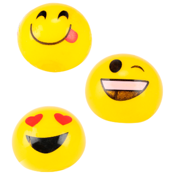 Игрушка антистресс Sportline Smile Желтый / 3+ photo 1