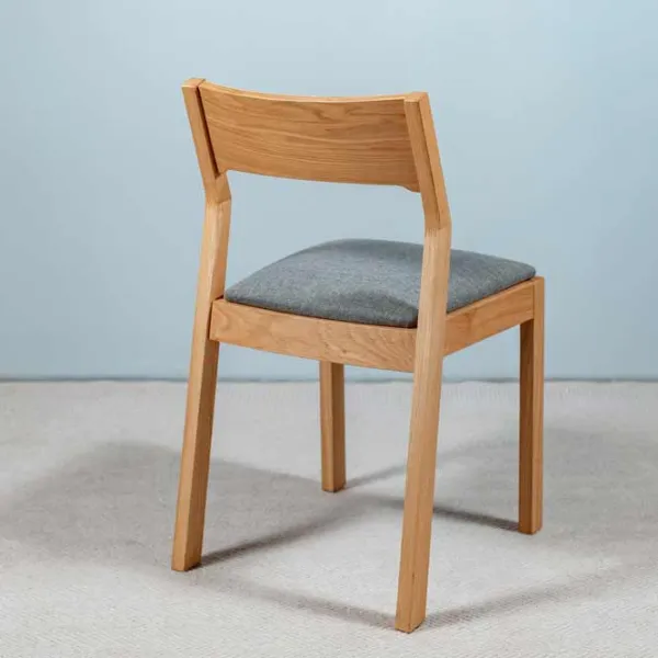 Scaun de bucătărie Mobicasa Marko Stofă/ Natural Gray photo 2 Scaun de bucătărie Mobicasa Marko Stofă/ Natural Gray photo 2