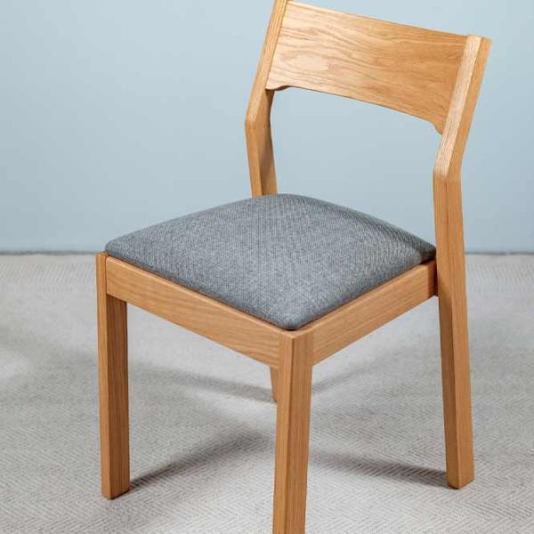 Scaun de bucătărie Mobicasa Marko Stofă/ Natural Gray photo 3 Scaun de bucătărie Mobicasa Marko Stofă/ Natural Gray photo 3