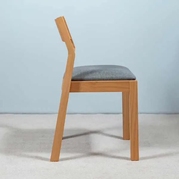 Scaun de bucătărie Mobicasa Marko Stofă/ Natural Gray photo 4 Scaun de bucătărie Mobicasa Marko Stofă/ Natural Gray photo 4