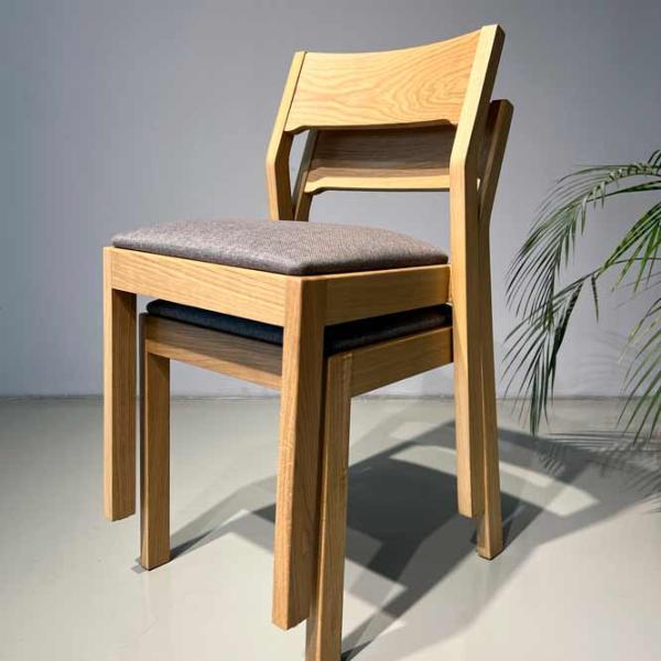 Scaun de bucătărie Mobicasa Marko Stofă/ Natural Gray photo 6 Scaun de bucătărie Mobicasa Marko Stofă/ Natural Gray photo 6