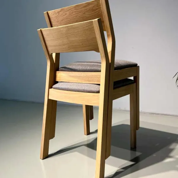 Scaun de bucătărie Mobicasa Marko Stofă/ Natural Gray photo 7 Scaun de bucătărie Mobicasa Marko Stofă/ Natural Gray photo 7