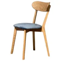 Scaun de bucătărie Mobicasa ISKU Stofă/ Natural Blue