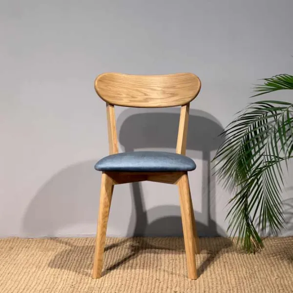 Scaun de bucătărie Mobicasa ISKU Stofă/ Natural Blue photo 2 Scaun de bucătărie Mobicasa ISKU Stofă/ Natural Blue photo 2