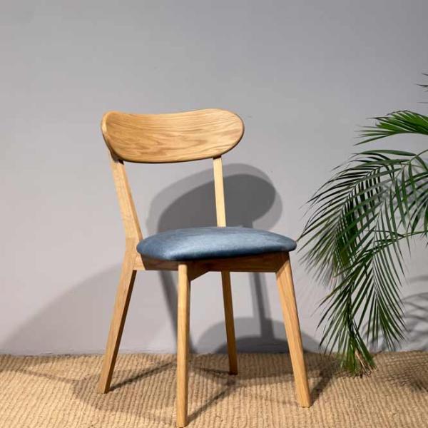 Scaun de bucătărie Mobicasa ISKU Stofă/ Natural Blue photo 4 Scaun de bucătărie Mobicasa ISKU Stofă/ Natural Blue photo 4