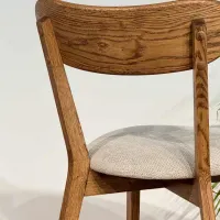 Scaun de bucătărie Mobicasa ISKU Stofă/ Rustic Cream photo 3